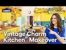 The Weekender: "The Vintage Charm Kitchen" Makeover (Season 8, Episode 2)