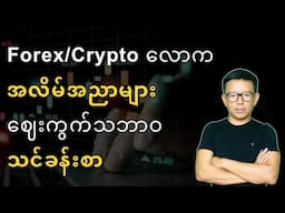 Forex/Crypto လောကအလိမ်အညာများ၊ ဈေးကွက်သဘာဝ နဲ့ သင်ခန်းစာ