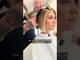 Part 2 of my haircut! Read description for details! #shorthaircut #shorthairstyles #bobhaircut