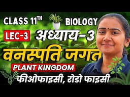 L-3, फीओफाइसी, रोडो फाइसी, अध्याय-3, वनस्पति जगत | Plant Kingdom | Class-11th Biology | कक्षा-11