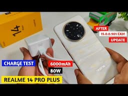 Realme 14 Pro Plus Charging Test After New Software Update | Charging Test Realme 14 Pro Plus