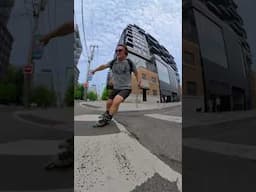 Sometimes the street tells you how to skate. #rollerblading #inlineskating #patinar #cityskating
