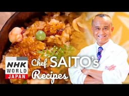 Chef Saito's Sakura Octopus Rice [Japanese Cooking] - Dining with the Chef