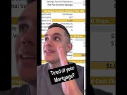 Pay your mortgage off faster using a rental property! #mortgagetips #mortgagehack