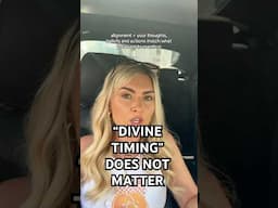 You’re not waiting on divine timing — you’re waiting on alignment. 💅🏼 #alignment #lawofassumption