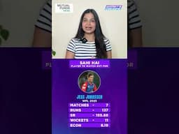 Jess Jonassen's All-Round Brilliance – One More Time? 👀 | WPL 2025 | #MIvDC