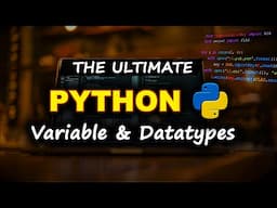 Variable and Datatypes in Python ||  Python Tutorial || Video 2