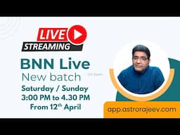 Bhrigu Nadi Nadi - Live Class Video - Day 2