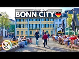 The City of Bonn in Germany, April 2025 - 4K HDR 60 FPS Walking Tour
