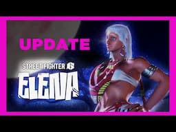 Resumo do Patch Update (Atualização) de Elena para Street Fighter 6