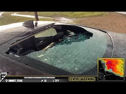 West Texas Big Hail And Nipple Funnel - Live As It Happened