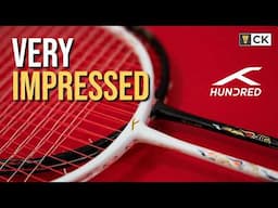 Mind Blown! 🤯 Hundred Battle 900 Badminton Racket Review