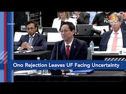 The Fallout From Santa Ono’s Rejection for President of UF | NewsNight #universityofflorida #florida