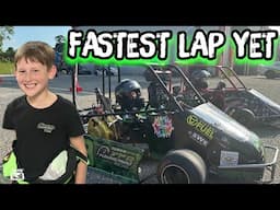 "SLINGING GOPROS" / Uriah gets FATSER at Sunny South Raceway!