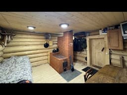My Cabin Has Become Brighter And More Cozy! I Live In A Log Cabin During a Prolonged Rain