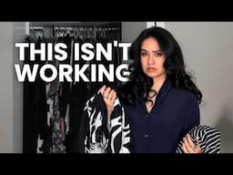 My approach to downsizing my closet (no capsule wardrobe)