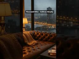 Cozy Monday Night Aesthetic | Rain, Whiskey & Peaceful City Lights 🌃🥃