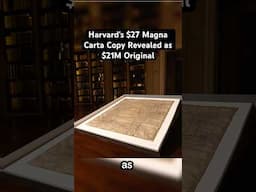 Harvard Magna Carta Copy Revealed as $21M Original #verity#news#university#history#england#explore