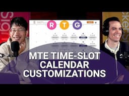 MTE Time Slot Calendar Customizations