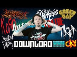 Download Festival 2025  - The Bands