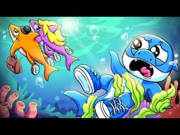TRALALERO TRALALA: ABANDONED At BIRTH?! Italian Brainrot Animation
