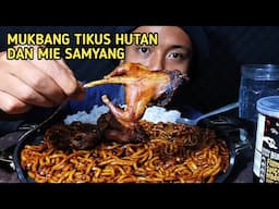 MUKBANG TIKUS HUTAN DAN MIE SAMYANG, SUNGGUH INI TERASA ANEH DI LIDAH