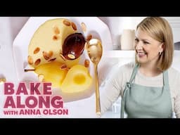 Poached Pears in Chocolate and Custard | Bake Along w/ Anna Olson