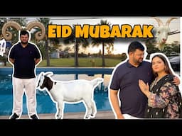 🎉 Bari Eid 2025 Vlog | Family Qurbani + Pool Party & BBQ Picnic With Friends 🐐🔥