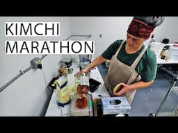 Time To Restock! 33 Gallons Of Kimchi | Fermented Homestead