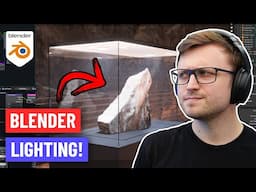 Turning a Blender scene into a LIGHTING showcase! 💡