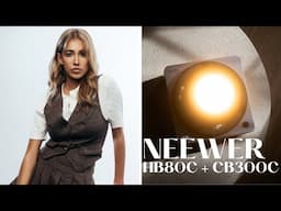 Continuous Light Fashion Photography: Neewer HB80C & CB300C