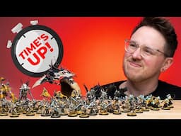 Can I Finish my 40K Army in Time?