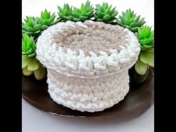 Tuto pot au crochet  @AlextitiaTutoCrochet