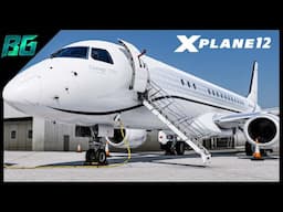 Flying One Of The Largest Business Jets