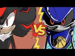 SONIC vs. ROBOT SHADOW - Sonic Comic Dub "Phantom Forces"