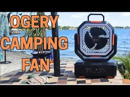 #VANLIFE CAMPING FAN - RECHARGEABLE - Compact & Heavy Duty - LOVE IT!!! #vanlife #ogery #campingfan