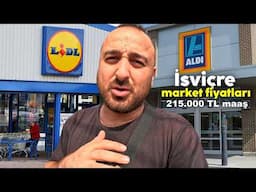 İsviçre'de Şu Fiyatlara Bakın | Asgari Ücret 215.000 TL🇨🇭