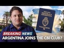 BREAKING: Milei Puts Argentina’s Passports For Sale?