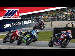 Motovation Supersport Race 2 at Road America 2025 – FULL RACE | MotoAmerica