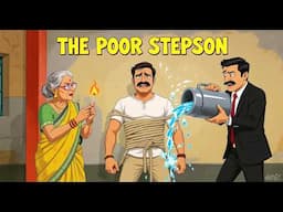 The Poor Stepson | A heart Touching Story | English Story | Learn English | English Cartoon | Moral