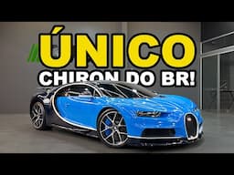 O ÚNICO BUGATTI CHIRON do BRASIL!
