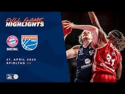 FC Bayern München Basketball vs. Syntainics MBC - Full Game Highlights - Spieltag 30, 2024/25