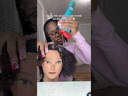 Vickey Cathey failed her daughter hairstyle 😱 EWW #shorts