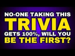 TOUGH GENERAL KNOWLEDGE TRIVIA: Most Adults Struggle To Pass This Trivia!