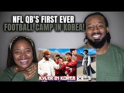 🇰🇷 AMERICAN FOOTBALL IN SOUTH KOREA? Americans React to NFL QB's First Ever Football Camp in Korea!