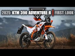 2025 KTM 390 Adventure R  |  First Look