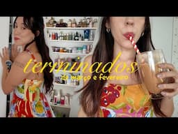 Produtos terminados: skincare, cabelo e suplemento