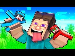 Sobrevivimos a GROTESQUE STEVE en Minecraft!