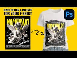 How to make t shirt Mockup in Photoshop | photoshp mockup tutorial