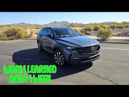 2025 Mazda CX50 Hybrid Premium Plus Review : Driver Focused